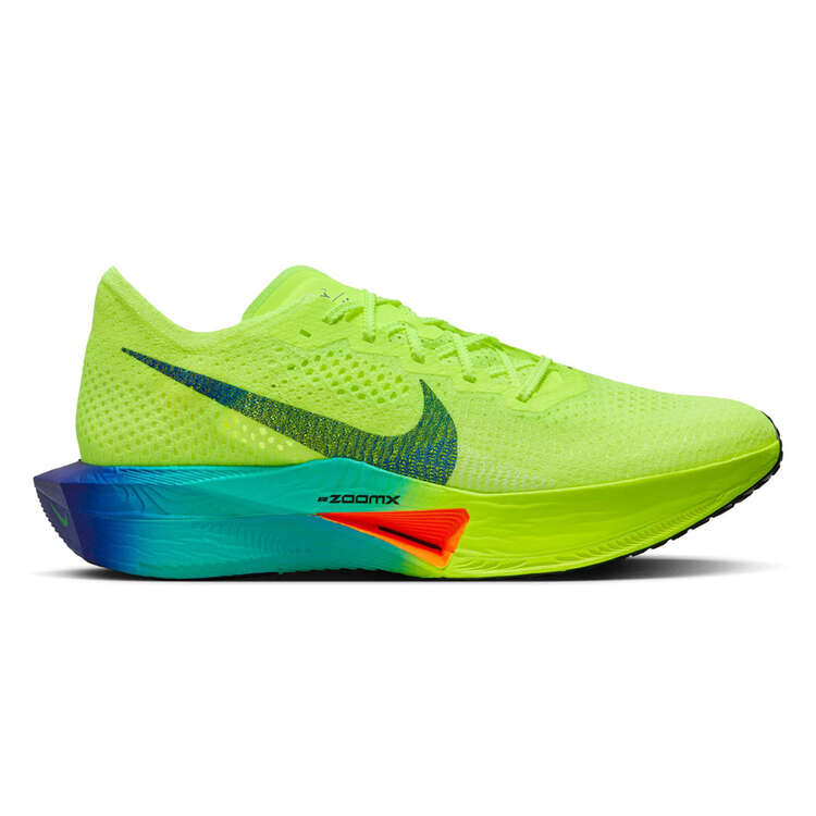 Nike ZoomX Vaporfly Next% 3 Mens Running Shoes, Green, rebel_hi-res