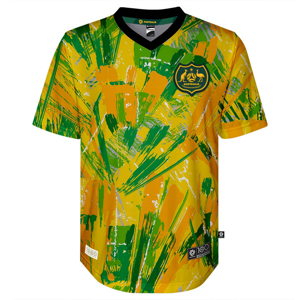 Australia Socceroos Mens 1990 Football Jersey Multi M | Rebel Sport