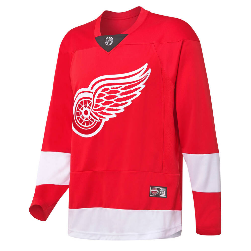 Detroit Red Wings Men's Adidas Red Home Custom Jersey - Detroit City Sports