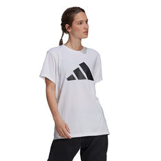 adidas Womens Sportswear Future Icons Logo Graphic Tee White XS, White, rebel_hi-res
