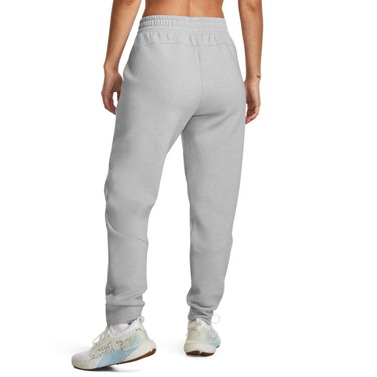 Under Armour Womens Unstoppable Fleece Joggers Grey XS, Grey, rebel_hi-res