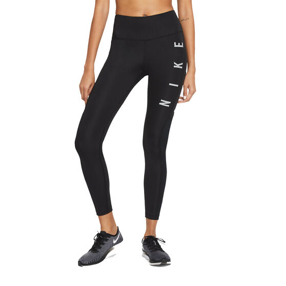 Nike Womens Epic Fast Run Division Running Tights Black XS, Black, rebel_hi-res