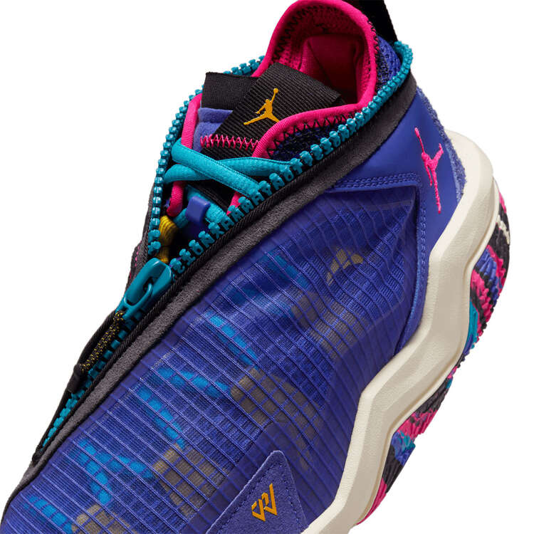 Jordan Why Not .6 Bright Concord Basketball Shoes, Purple/Pink, rebel_hi-res