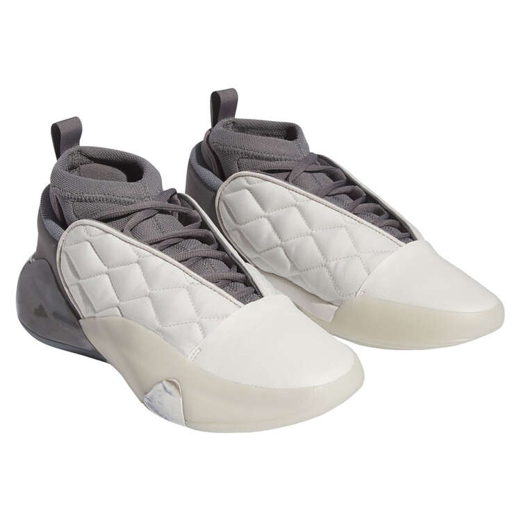 adidas Harden Volume 7 Basketball Shoes, Grey/White, rebel_hi-res