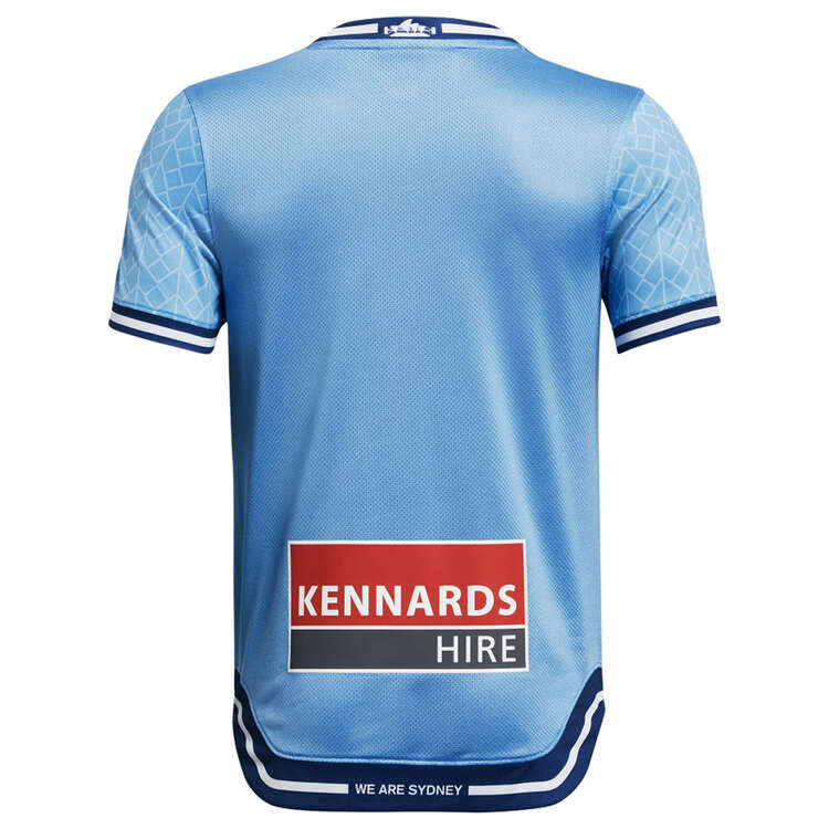 Under Armour Youth Sydney FC 2023/24 Home Football Jersey Blue XS, Blue, rebel_hi-res