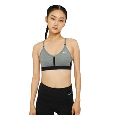 Nike Womens Dri-FIT Indy Padded Sports Bra Grey XS, Grey, rebel_hi-res