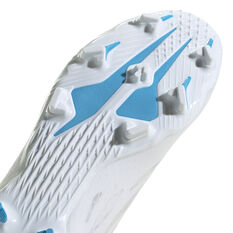adidas X Speedflow .3 Football Boots, White/Blue, rebel_hi-res