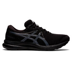 Asics GEL Contend 7 Mens Running Shoes Black/Grey US 7, Black/Grey, rebel_hi-res