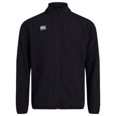 Canterbury Mens Club Track Jacket, Black, rebel_hi-res