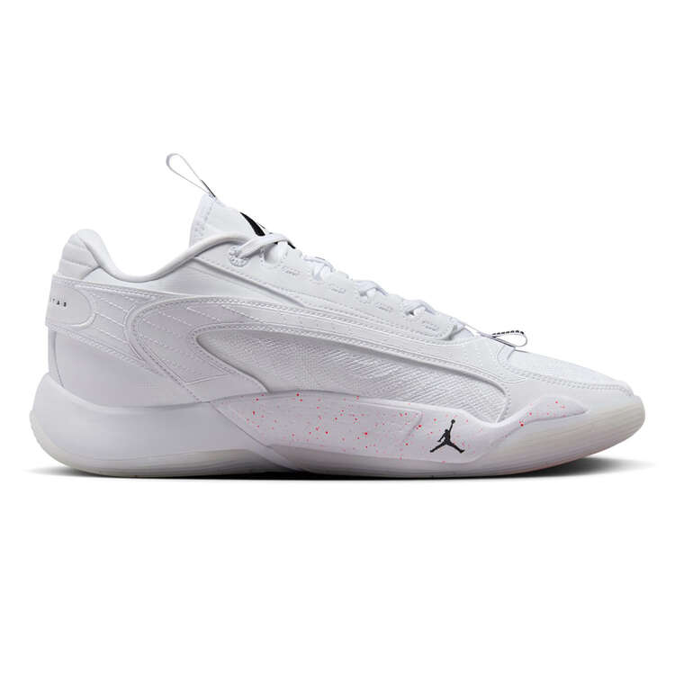 Jordan Luka 2 White Hyper Pink Basketball Shoes, White, rebel_hi-res