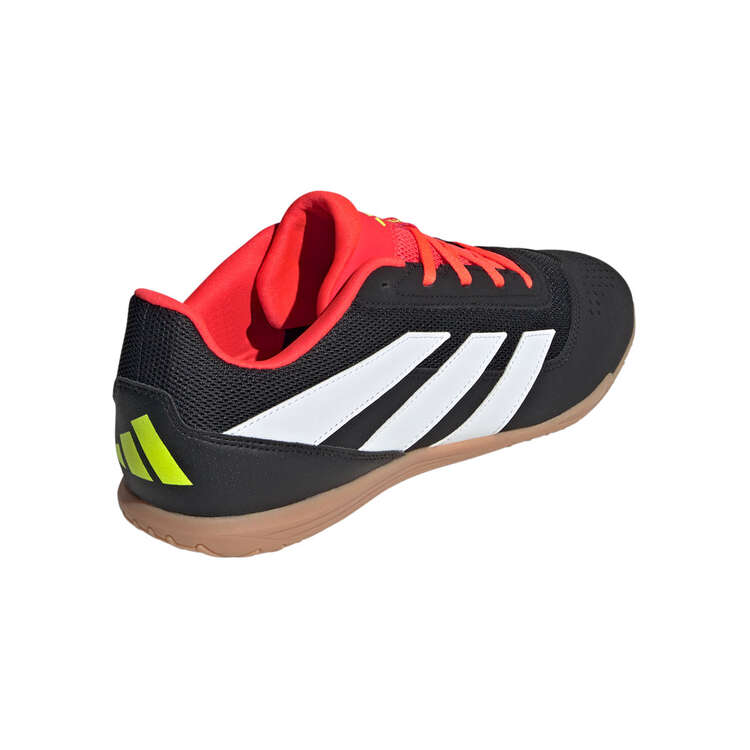 adidas Predator 24 Club Indoor Sala Football Boots, Black/White, rebel_hi-res