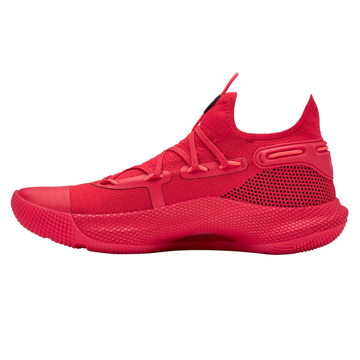 all red curry shoes