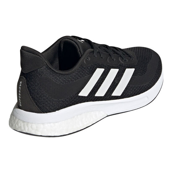 adidas Supernova GS Kids Running Shoes, Black/White, rebel_hi-res