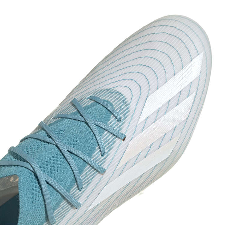 adidas X Parley X Speedportal .1 Football Boots, White/Blue, rebel_hi-res