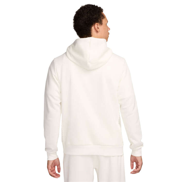 Nike Mens Kevin Durant Dri-FIT Standard Issue Pullover Basketball Hoodie, White, rebel_hi-res