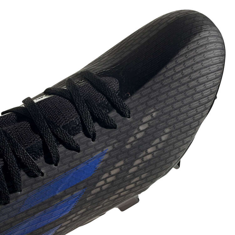 adidas X Speedflow .3 Football Boots Black/Pink US Mens 4 / Womens 5, Black/Pink, rebel_hi-res