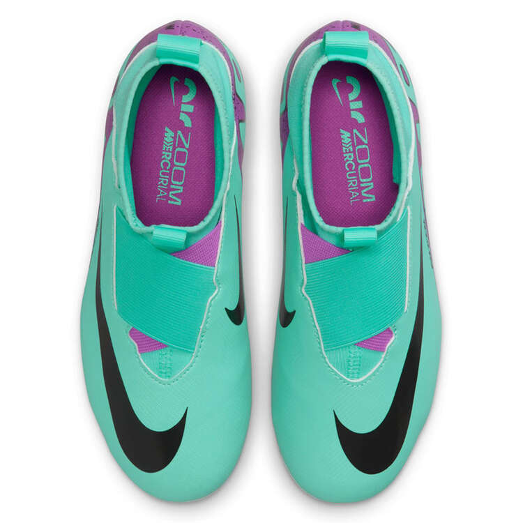Nike Zoom Mercurial Superfly 9 Academy Kids Football Boots Turquiose/Pink US 6, Turquiose/Pink, rebel_hi-res