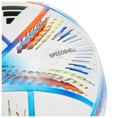 adidas Al Rihla 2022 World Cup Replica Competition Ball, White, rebel_hi-res