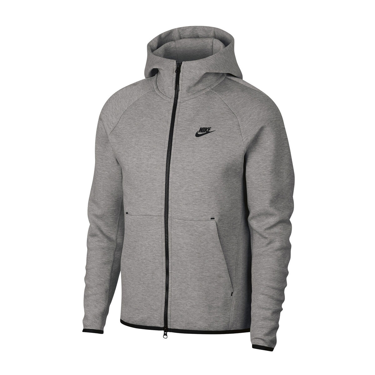 grey nike fleece jacket