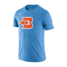 Nike Los Angeles Clippers Dri-FIT NBA Logo Mens Tee Blue S, Blue, rebel_hi-res