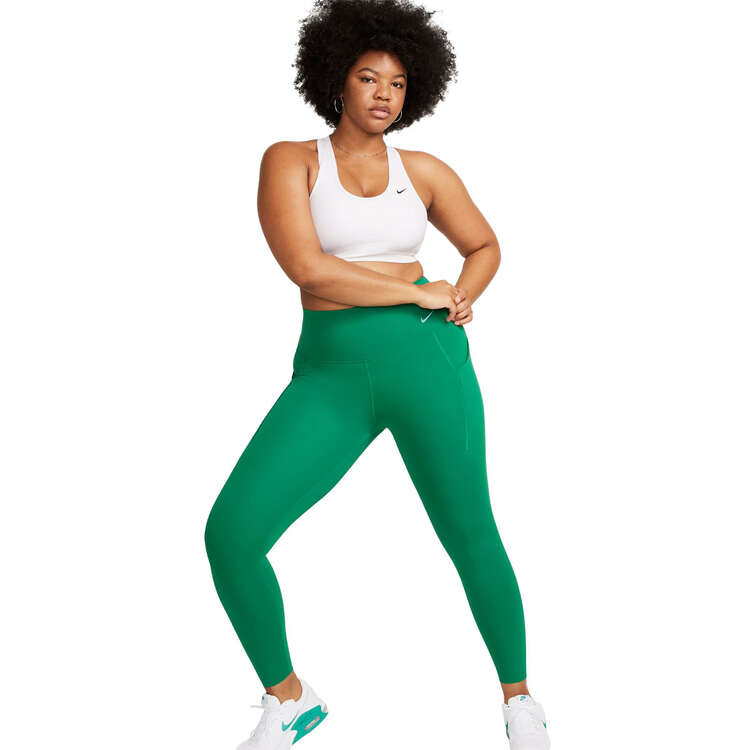 Nike Womens Universa High-Waisted 7/8 Tights Green XS