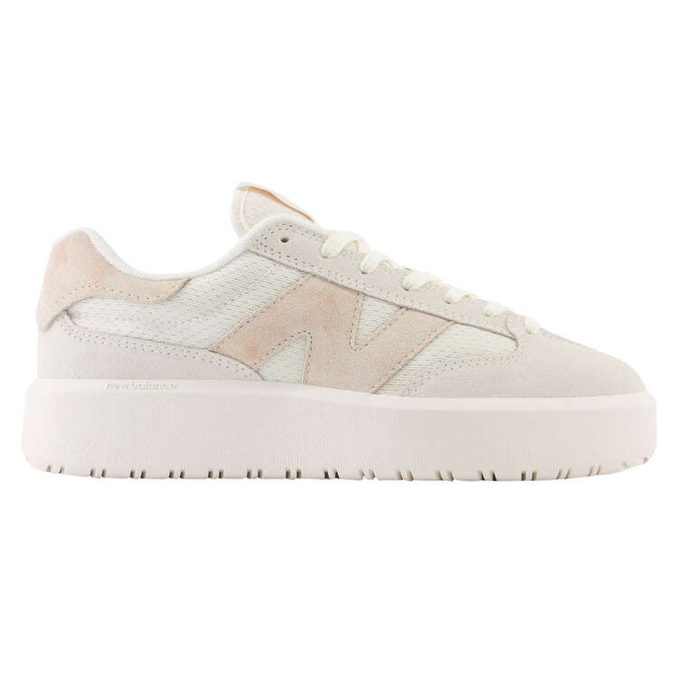 New Balance CT302 Casual Shoes, White/Beige, rebel_hi-res