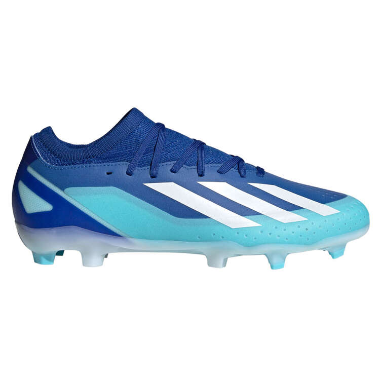 adidas X Crazyfast .3 Football Boots, Blue/White, rebel_hi-res