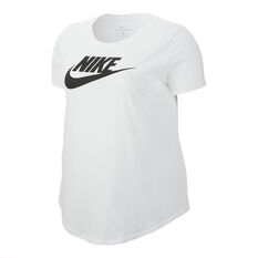 Nike Womens Sportswear Essentials Tee Plus, White, rebel_hi-res