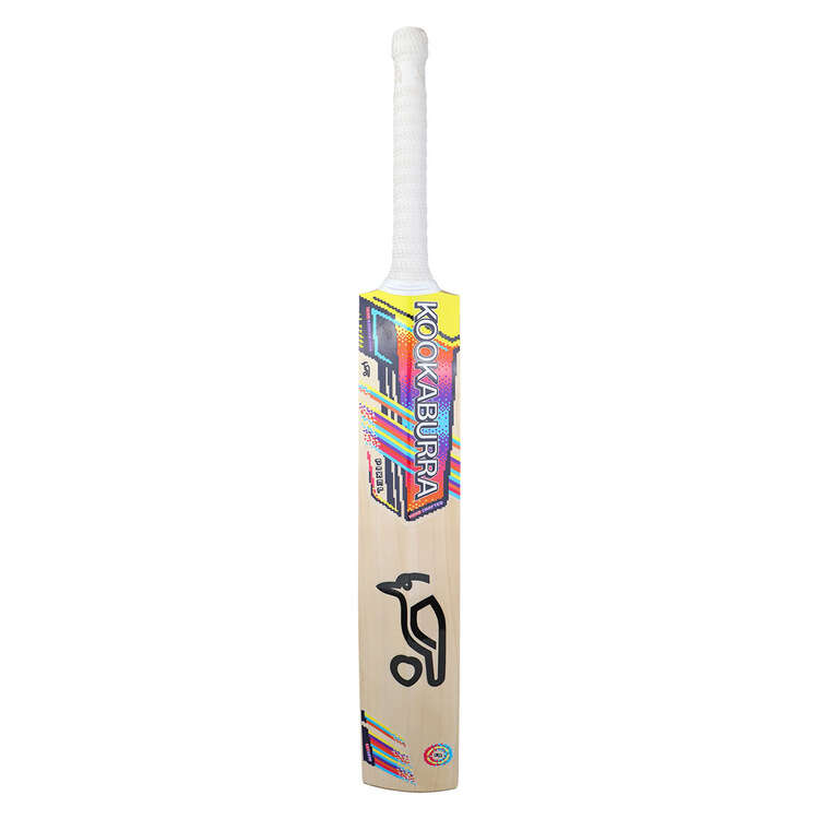 Kookaburra Pixel Giga Junior Cricket Bat Tan/Yellow Harrow, Tan/Yellow, rebel_hi-res