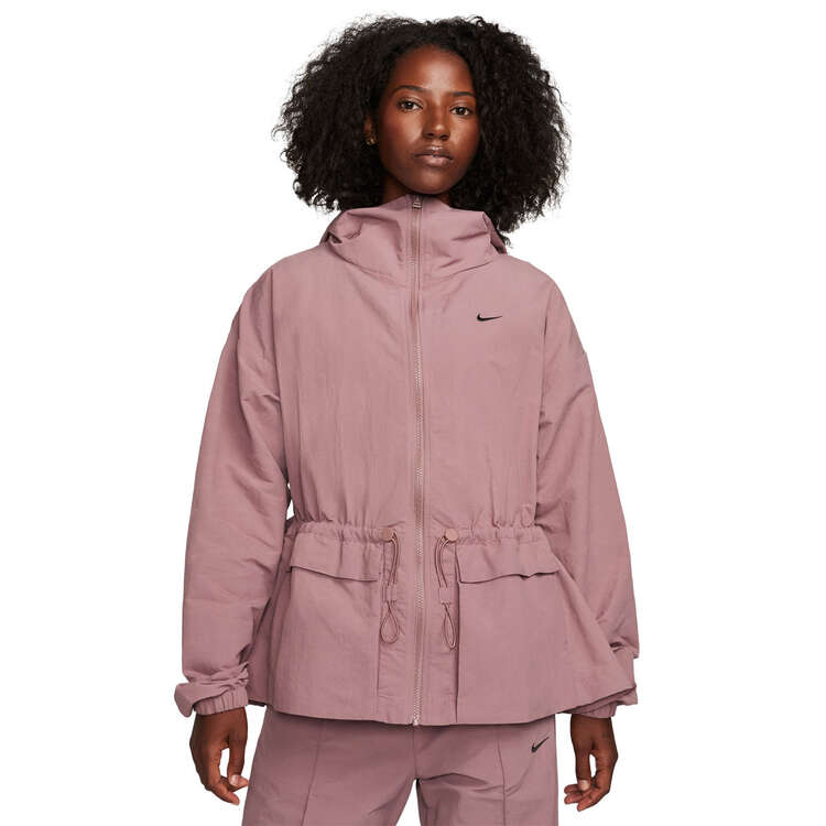 Nike Womens Sportswear Everything Woven Jacket Mauve XS, Mauve, rebel_hi-res