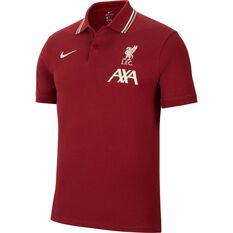 Nike Liverpool FC Mens Slim Fit Polo Red S, Red, rebel_hi-res