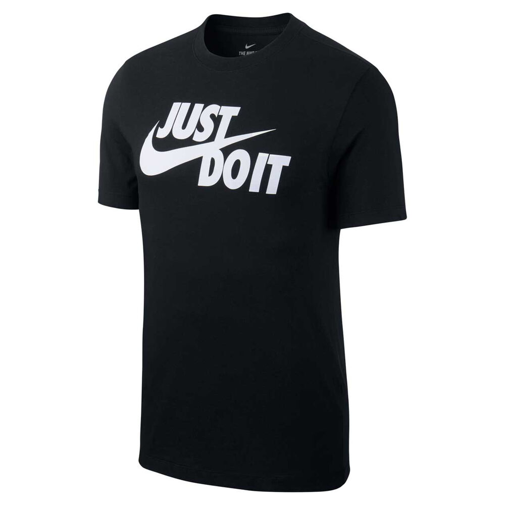 Nike Mens Sportswear Just Do It Tee Black 3XL | Rebel Sport
