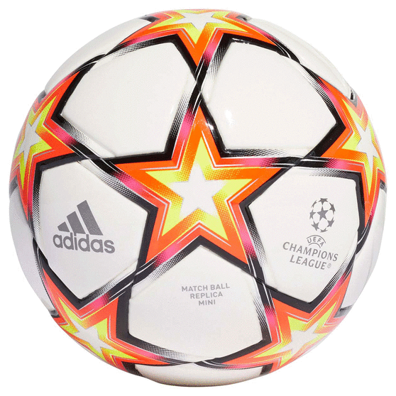 UEFA Champions League Mini Pyrostorm Soccer Ball White 1, , rebel_hi-res