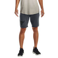 Under Armour Project Rock Mens Terry Shorts, , rebel_hi-res