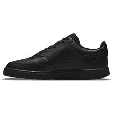 Nike Court Vision Low Next Nature Mens Casual Shoes Black US 6, Black, rebel_hi-res