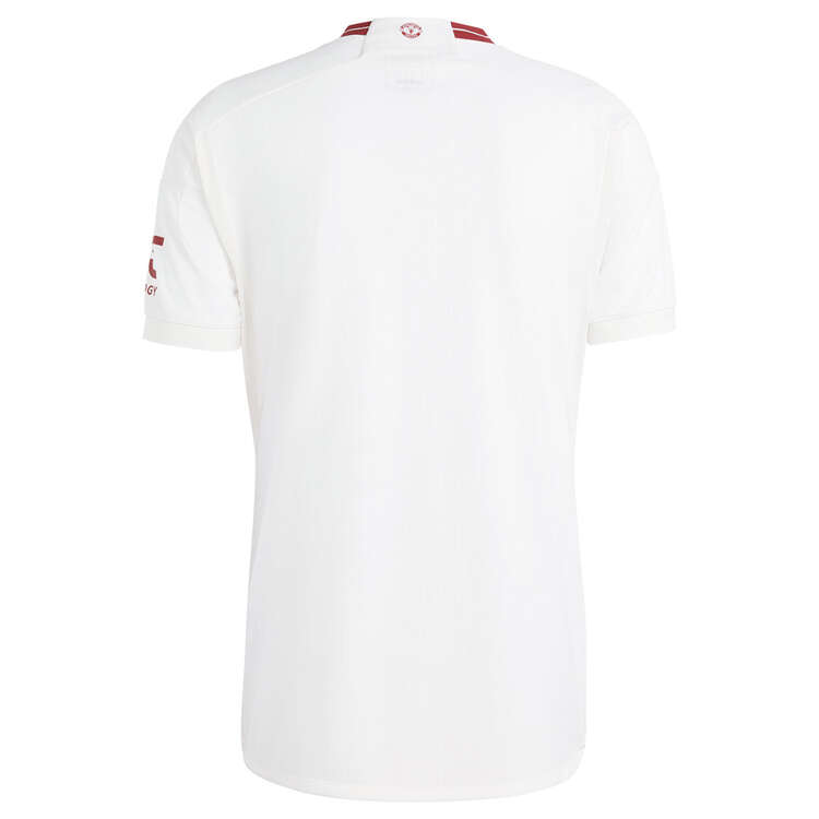 adidas Manchester United 2023/24 Replica 3rd Football Jersey White XL, White, rebel_hi-res