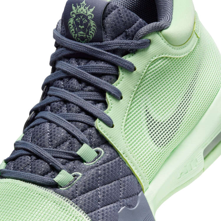 Nike LeBron Witness 8 Basketball Shoes, Green/White, rebel_hi-res