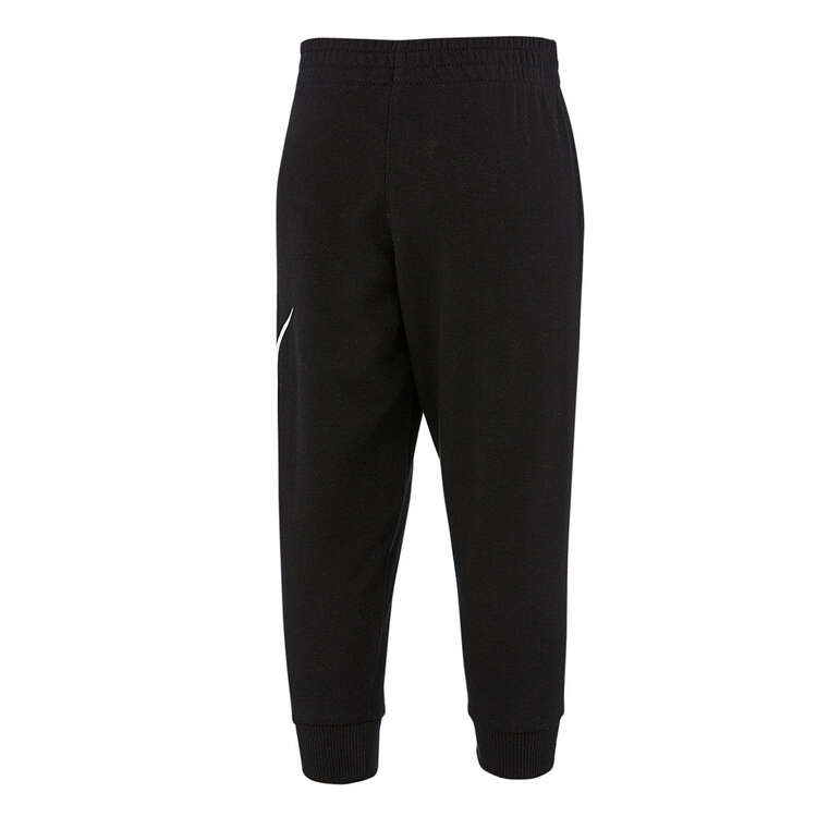 Nike Junior Boys Sportswear Club French Terry Jogger Pants Black/White 4, Black/White, rebel_hi-res