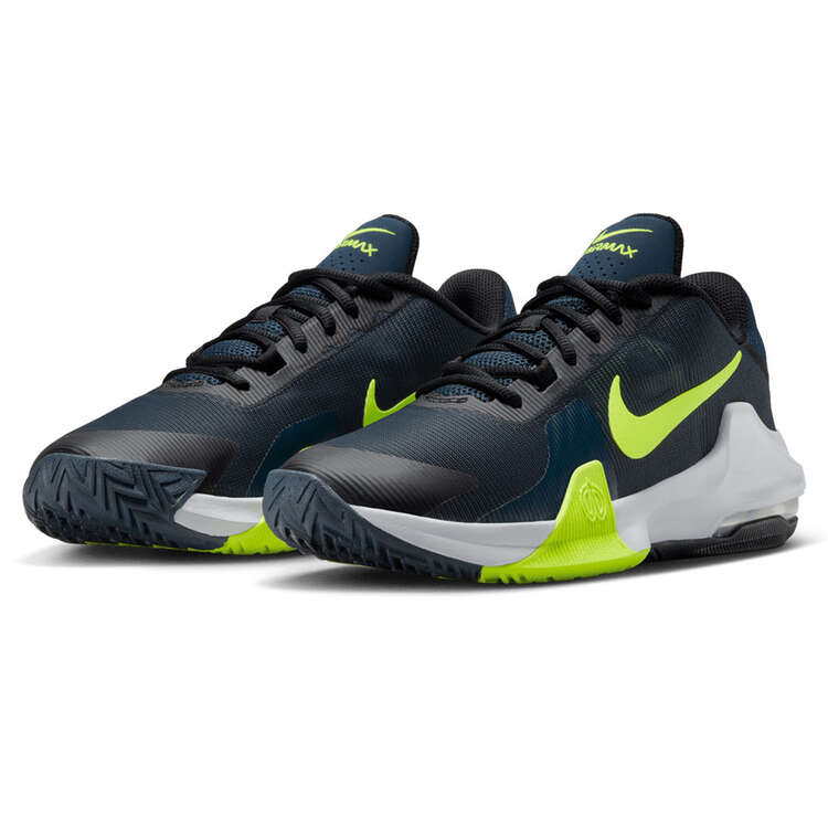 Nike Air Max Impact 4 Basketball Shoes, Black/Navy, rebel_hi-res