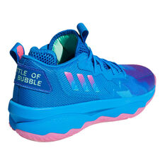 adidas Dame 8 Basketball Shoes, Blue, rebel_hi-res