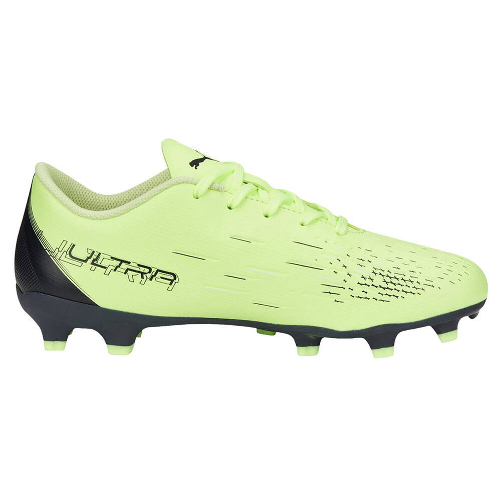 Puma Ultra Play Kids Football Boots Green US 6 | Rebel Sport