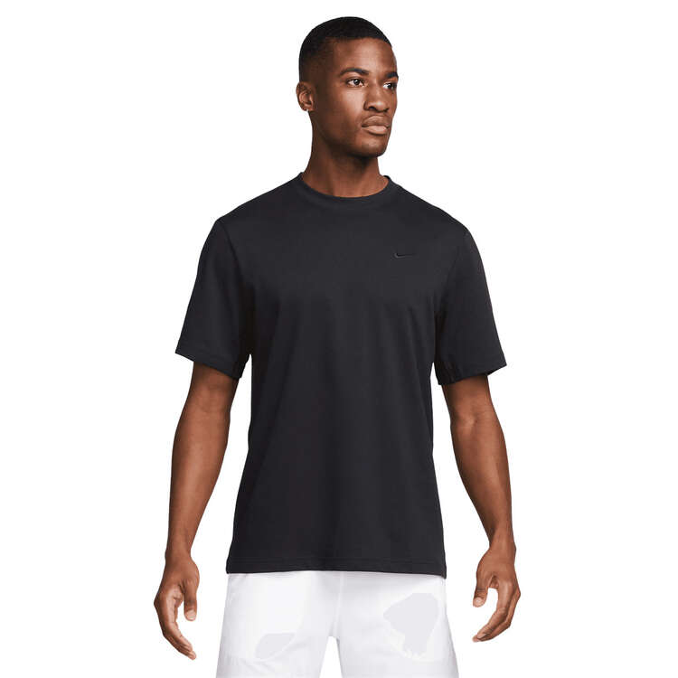 Nike Men's Dri-FIT Versatile Primary Statement Fitness Tee Black M, Black, rebel_hi-res