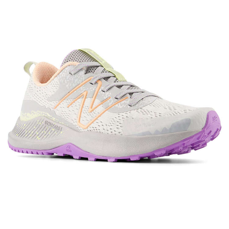 New Balance Nitrel v5 GS Kids Trail Running Shoes, Grey, rebel_hi-res