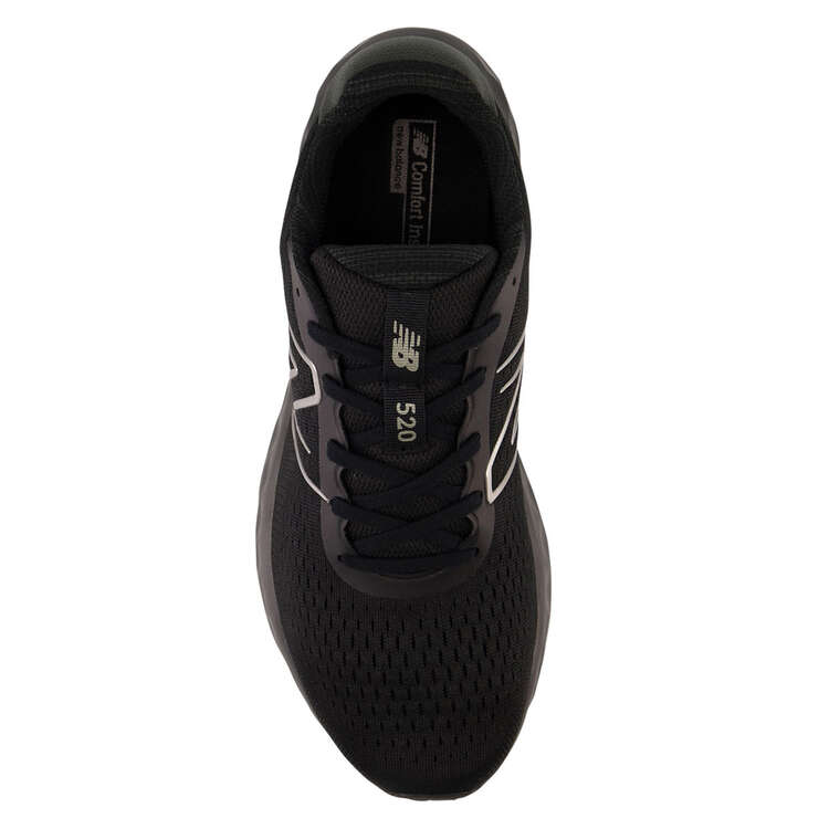 New Balance 520 v8 Mens Running Shoes, Black, rebel_hi-res