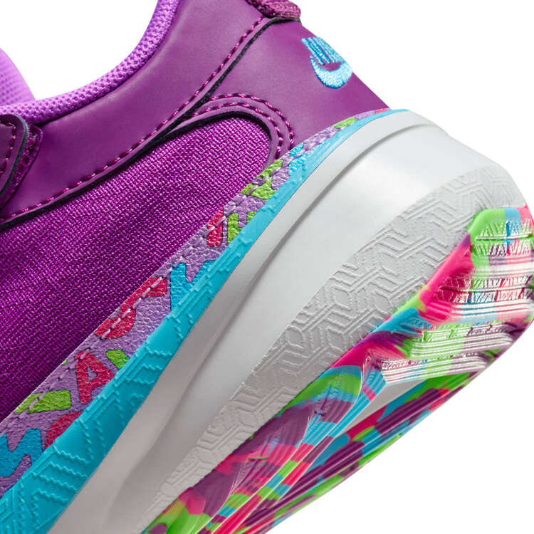 Nike Freak 5 PS Kids Basketball Shoes, Purple/Blue, rebel_hi-res