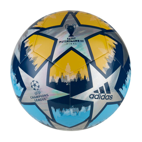 UEFA Champions League St. Petersburgh Final Hologram Foil Training Soccer Ball Multi, Multi, rebel_hi-res