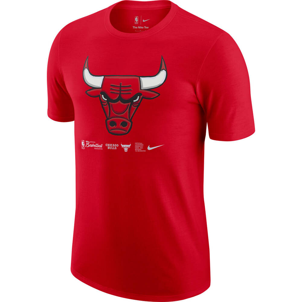 Nike Chicago Bulls Logo Tee Red XL | Rebel Sport