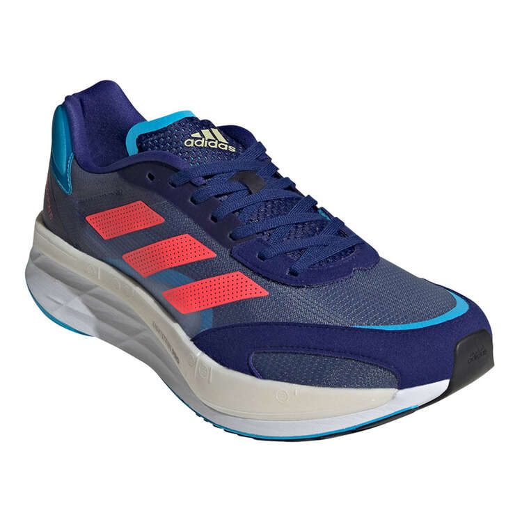 adidas Adizero Boston 10 Mens Running Shoes Navy/Blue US 8, Navy/Blue, rebel_hi-res