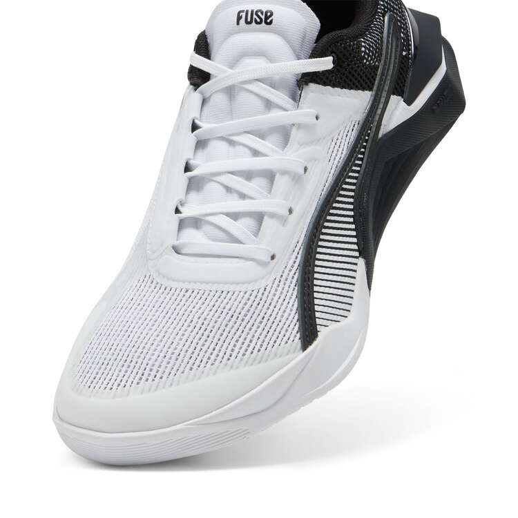 Puma Fuse 3.0 Womens Training Shoes, White/Black, rebel_hi-res