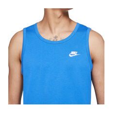 Nike Mens Sportswear Club Tank, Blue, rebel_hi-res